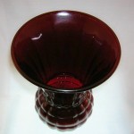 Vintage Anchor Hocking Royal Ruby Vase