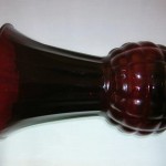 Vintage Anchor Hocking Royal Ruby Vase
