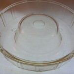 Glasbake Queen Anne Glass Bundt Pan