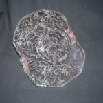 Fostoria Brocade Oak Leaf Rose Pink Bon Bon