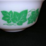 Vintage Hazel Atlas Mixing Bowl-Green Ivy