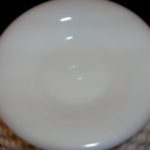 Vintage Fenton Hobnail Milk Glass Bowl
