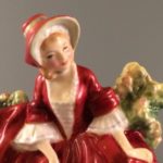 Lydia HN 1908 Royal Doulton figurine close up