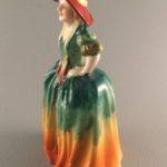 Japanese figurine southern lady side view