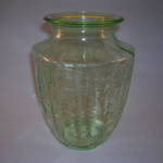 Princess Depression Glass vase