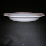 Embossed Floral shallow bowl