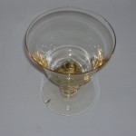 Seneca Glass Ingrid Yellow sherbet