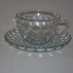 Anchor Hocking Blue Bubble Cup
