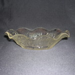 Iris Depression Glass Bowl