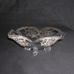 Imperial Glass bowl, Piecrust pattern