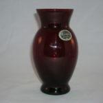 Royal Ruby Vase-Coolidge style