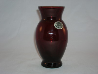 Royal Ruby Vase-Coolidge Style