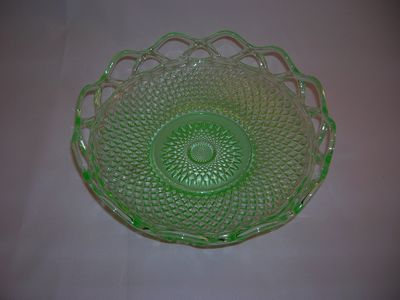 Imperial Glass Lace Edge Bowl