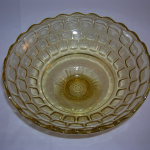Yorktown footed bowl by Federal Glass