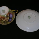 Aynsley Orchard Gold Cup and Saucer