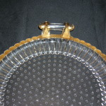 Jeannette National glass tray