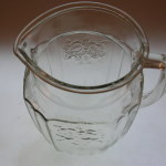 Hocking Mayfair glass pitcher