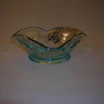 Comet pattern glass bowl