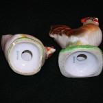 Rooster Salt and Pepper shakers Japan