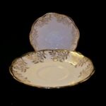 Royal Albert Gold Fern Cup and Saucer