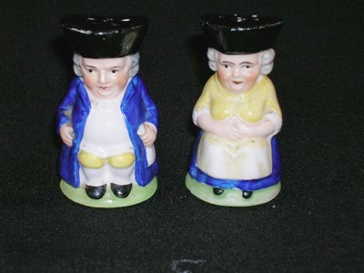 Vintage Toby Salt and Pepper Shakers