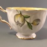 Aynsley Orange Blossom cup left side view