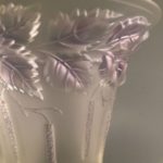 Barolac Inwald vase Birch Leaves detail