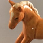 Beswick palomino foal figurine No 996 closeup of head