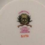 Chubu China Cherry Exclusive back stamp