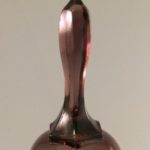 Fenton collectible bell handle close up