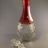 Indiana Diamond Point decanter with stopper