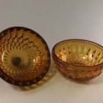 Indiana Glass candy box lid and bowl inside view