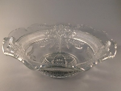 Indiana Glass Narcissus Spray Bowl