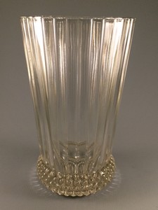 Jeannette Glass National Vase 1950s Vintage