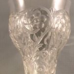 McKee Rock Crystal water goblet closeup