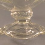 Northwood Intaglio pattern compote stem close up