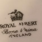 Royal Albert Moss Rose back stamp