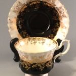 Royal Albert Regal Series black cup with saucer