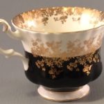 Royal Albert Regal Series black teacup