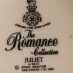 Royal Doulton Juliet Romance pattern H5077