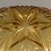 Sowerby star glass bowl No 2458 bottom detail