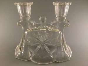 Star of David double candle holder