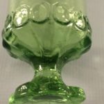 Tiffin Franciscan Madeira wine goblet foot close up