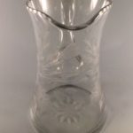Tiffin Glass pitcher front view