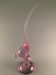 Viking Glass Long-Tailed Bird Teaberry